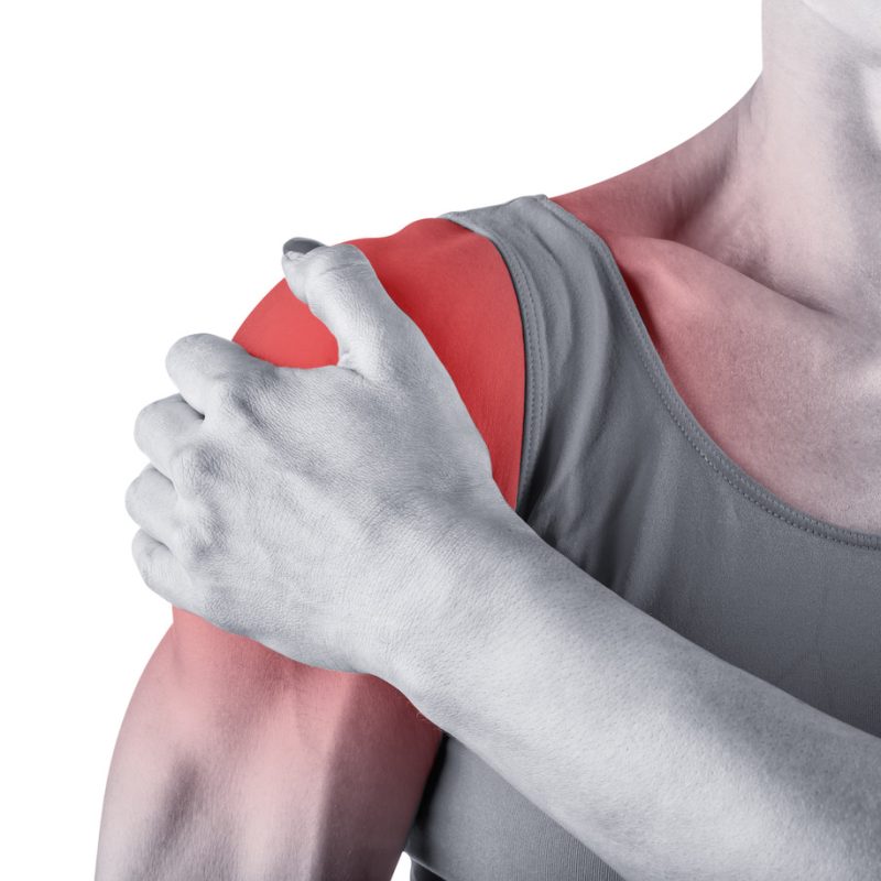 Shoulder Pain Vector